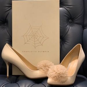 Charlotte Olympia Ivory Desiree Heels Bridal